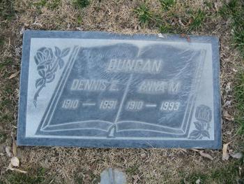 Duncan,   Dennis Edward gravesite