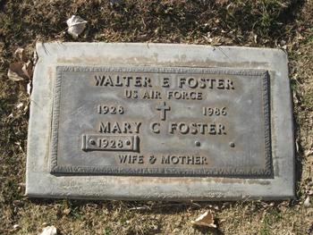Foster,   Mary C. gravesite