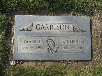 Garrison,   Frank Edward gravesite