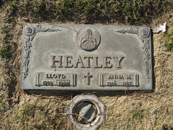 Heatley, Anna Marie gravesite