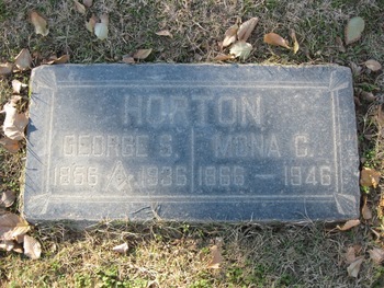 Horton,   Mona C. gravesite
