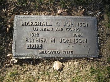 Johnson,   Esther Mae gravesite
