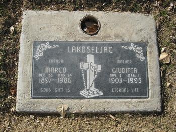 Lakoseljac,   Guiditta gravesite