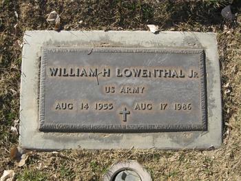 Lowenthal, Jr.  William Hugh gravesite