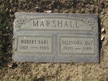 Marshall, Robert Earl gravesite
