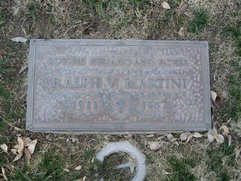 Martini,   Ralph Vincent gravesite