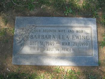Ewing,   Barbara Lea gravesite