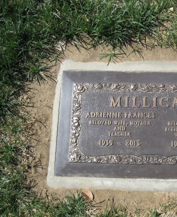 Millican,   Adrienne Frances gravesite
