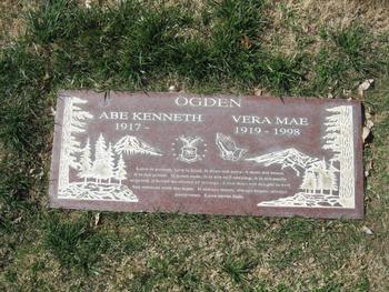 Ogden,   Abe Kenneth gravesite