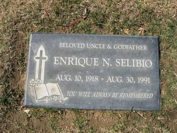 Selibio,   Enrique Nacion gravesite