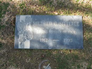 Sitterle,   Mildred Caroline gravesite