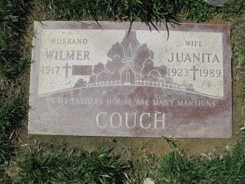 Couch,   Juanita gravesite