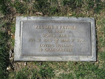 Fetner,   Reuben B. gravesite