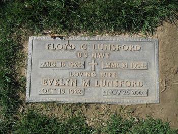 Lunsford,   Evelyn M. gravesite