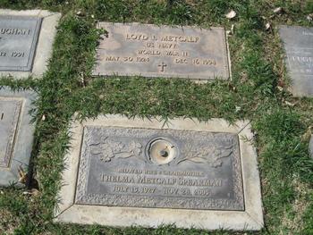 Metcalf, Loyd L. gravesite