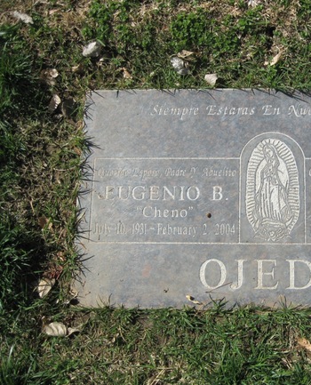 Ojeda,   Eugenio B. ('Cheno') gravesite