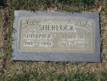 Sherlock,   Joseph H. gravesite