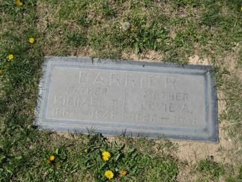 Barrier,   Michael Tall gravesite