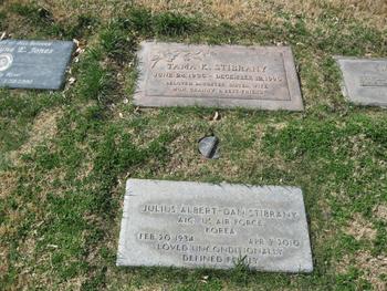 Stibrany,   Tama K. gravesite