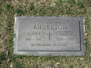 Anderson,   Alvin P. gravesite