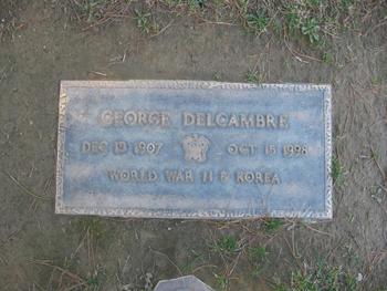 Delcambre,   George gravesite