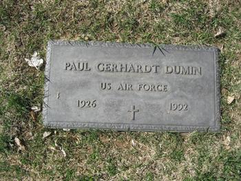 Dumin,   Paul Gerhardt gravesite