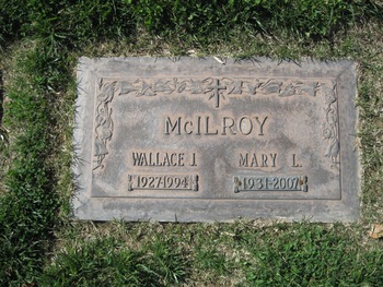 McIlroy,   Mary Louise gravesite