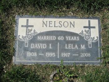 Nelson,   Lela M. gravesite