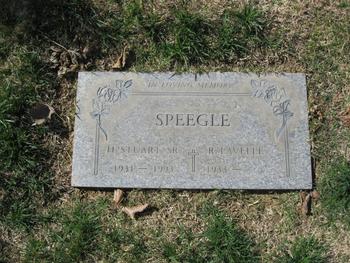 Speegle,   Harry Stuart gravesite