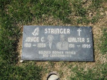 Stringer,   Walter Samuel gravesite