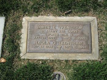 Trentham,   James E. gravesite