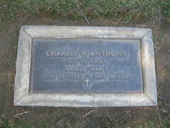 Anthony,   Charles W. gravesite