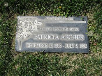 Archer, Patricia gravesite