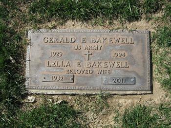 Bakewell,   Lella Elizabeth gravesite