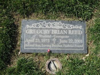 Reed,   Gregory Brian gravesite