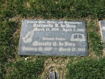 de Vera,   Serimoda gravesite