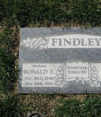 Findley,   Ronald Edward gravesite