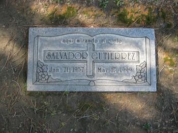 Gutierrez,   Salvador gravesite