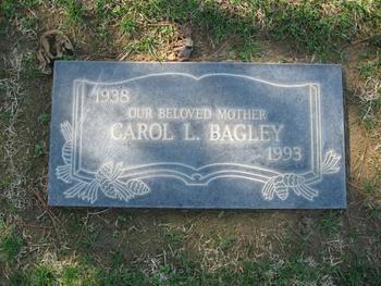 Bagley,   Carol L. gravesite