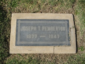 Pemberton,   Joseph Tilford gravesite