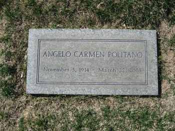 Politano,   Angelo Carmen gravesite