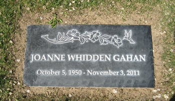 Gahan,   Joanne gravesite