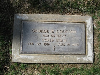 Colston,   George W. gravesite