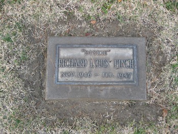 Finch,   Richard Louis gravesite