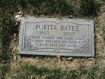 Bates,   Purita C. gravesite