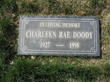 Doody,   Charleen Rae gravesite