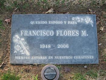 Flores,   Francisco gravesite