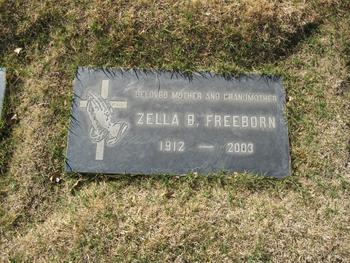 Freeborn,   Zella B. gravesite