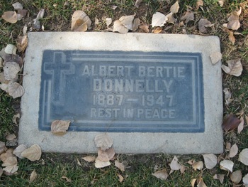 Donnelly,   Albert ('Bertie') gravesite