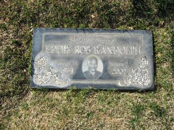 Randolph,   Eddie Rob gravesite